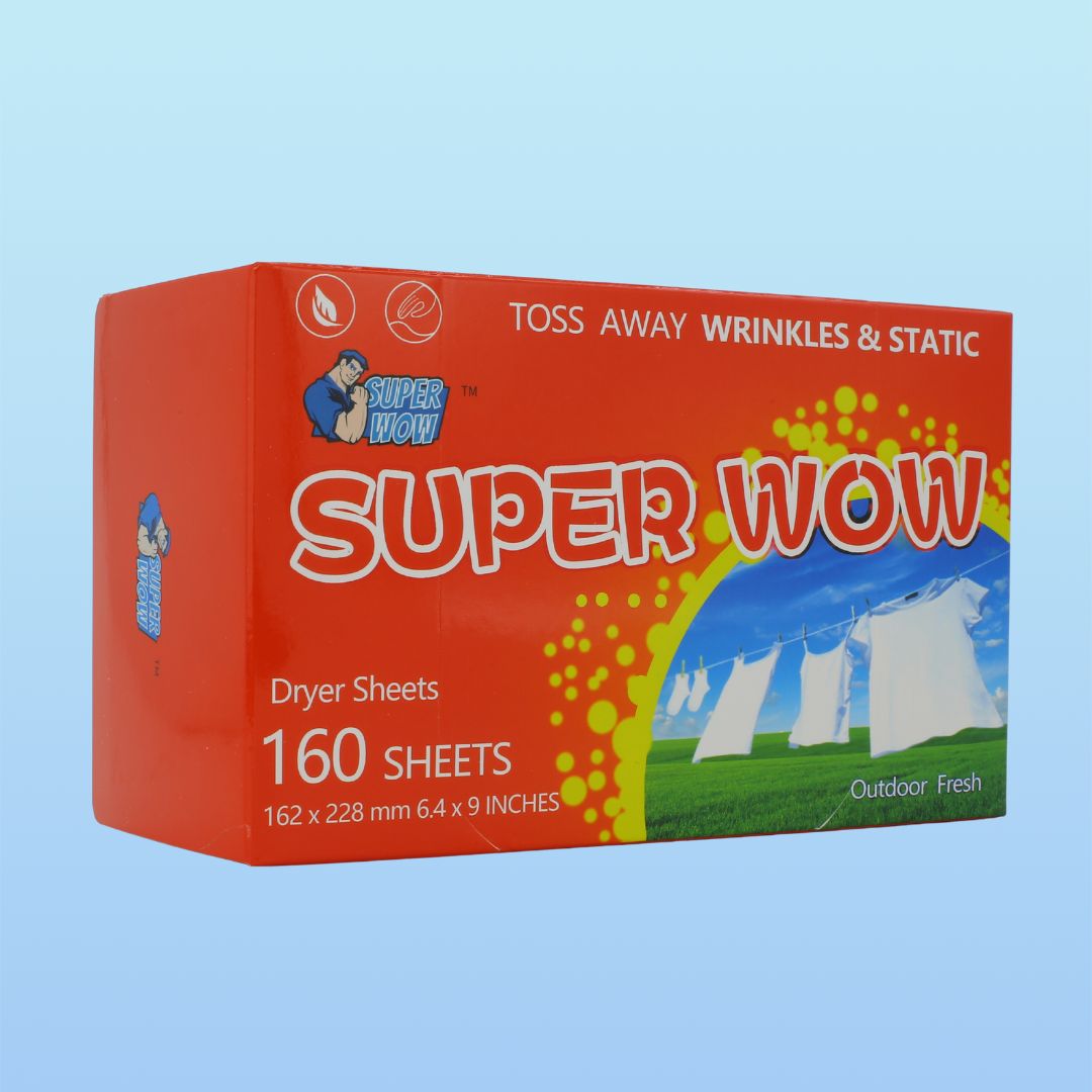 Outdoor Fresh 160ct - OEM Brand Fabric Softener Dryer Sheets - Superwow